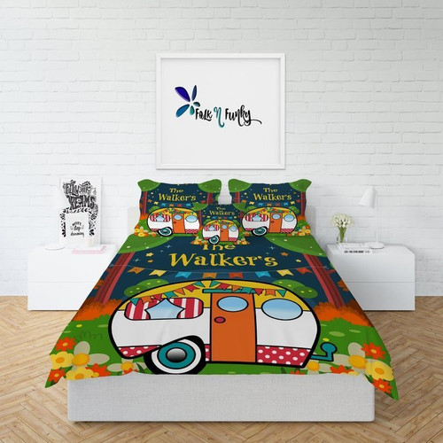 Personalized Retro Camper Bedding DHC2703773TH