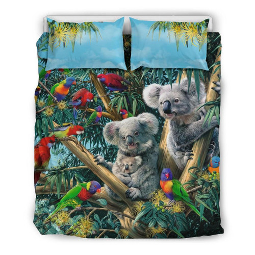 Australia Koala Duvet Cover Set Koala Family K5 Dhc28113628Dd