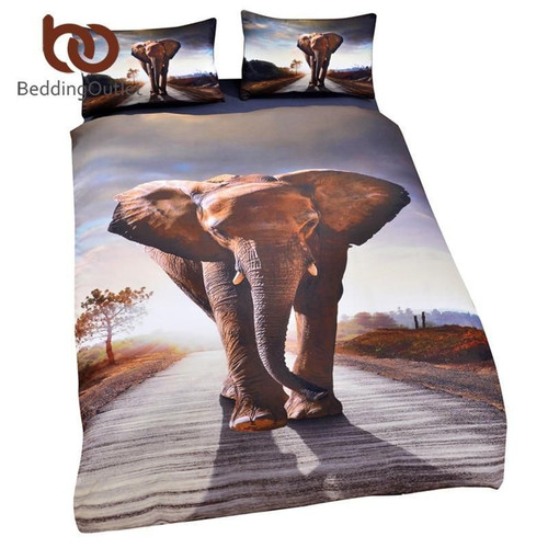 3d Elephant CLA22101067B Bedding Sets
