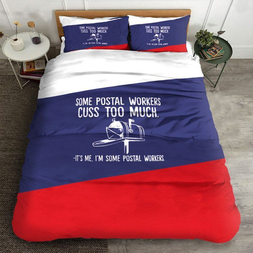 Postal Workers Cuss Too Much TL0810107T Bedding Sets