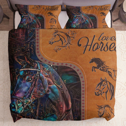 Abstract Horse Lovers Leather Pattern Yw1901001Cl