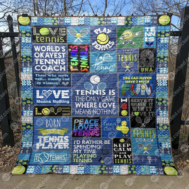 Born To Be A Tennis Player CLT150608 Quilt Blanket