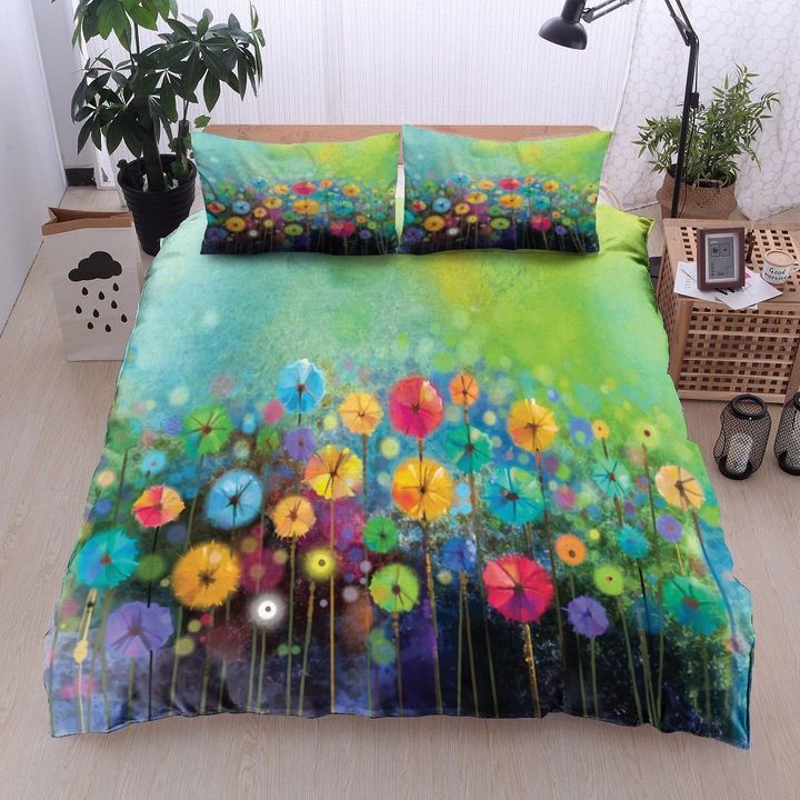 Abstract Floral Watercolor Painting DV3112001B Bedding Sets