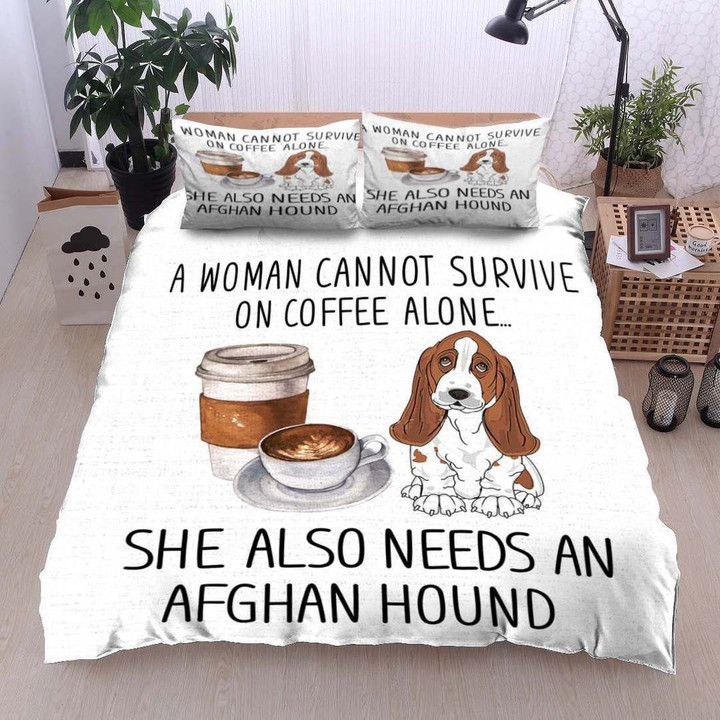 Afghan Hound Coffee NT050901B Bedding Sets