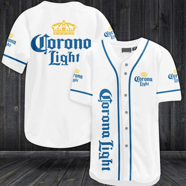 The Original Corona Light Beer Baseball Jersey