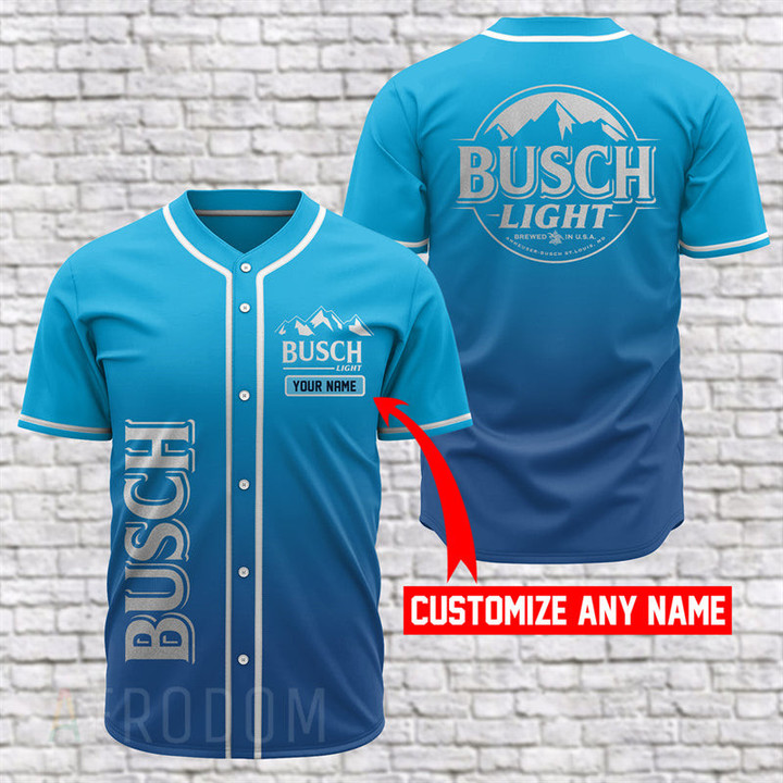 Personalized Busch Light Jersey Shirt