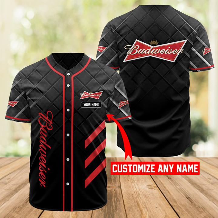 Personalized Vintage Budweiser Jersey
