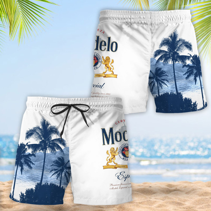 Tropical Palm Tree Modelo Hawaii Shorts