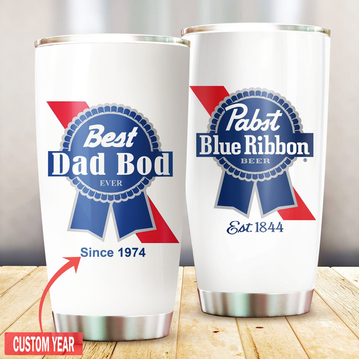 Personalized Pabst Blue Ribbon Stainless Steel Tumbler 20oz / 600ml