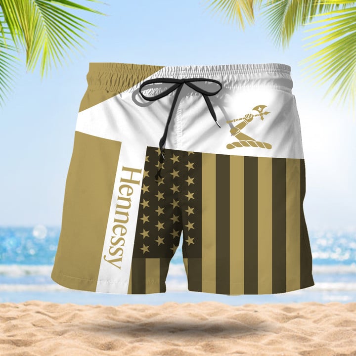 USA Flag Hennessy Hawaii Shorts