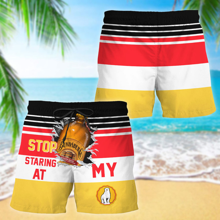 Stop Staring At My Bundaberg Hawaii Shorts