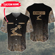 Personalized Hunting Hennessy Baseball Jersey