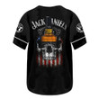 Skull Flag Jack Daniel's Baseball Jersey