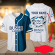 Personalized Busch Light Beer Jersey Shirt