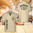 Personalized Multicolor Jack Daniel's Hawaii Shirt Beige