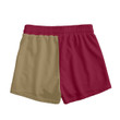 Red Beige Olde English 800 Women's Casual Shorts