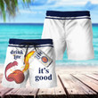 Drink Miller Lite It's Good Hawaii Shorts