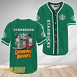 Halloween Jason Voorhees Starbucks Baseball Jersey