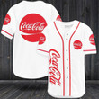 White Coca-Cola Baseball Jersey
