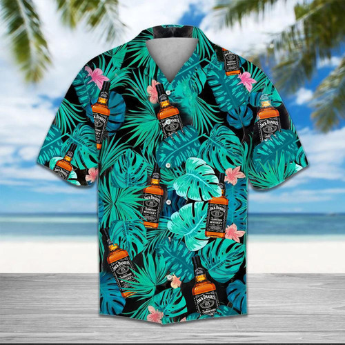 Tropical Jack Daniel's Hawaiian Shirt