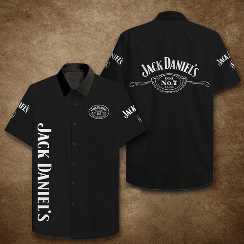 Basic Black Jack Daniel's Button Shirt