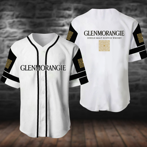 White Glenmorangie Baseball Jersey