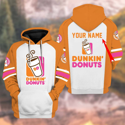 Custom Dunkin' Donuts Hoodie & Zip Hoodie