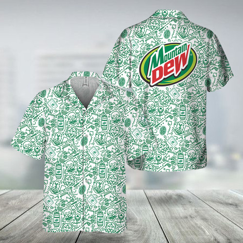 Green Mountain Dew Hawaiian Shirt