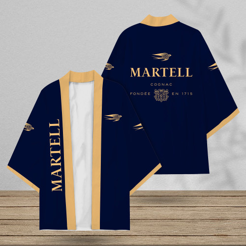 Summer Basic Martell Cognac Kimono Outerwear