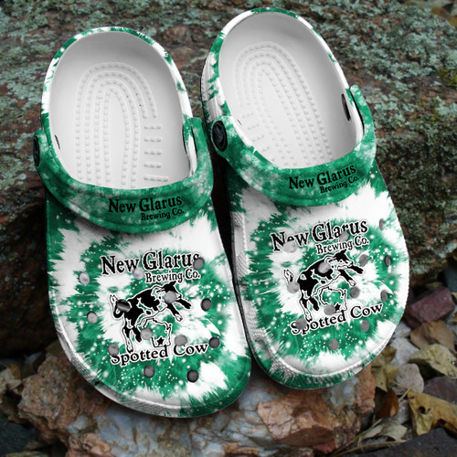 Christmas Snowflake New Glarus Spotted Cow Classic Clogs