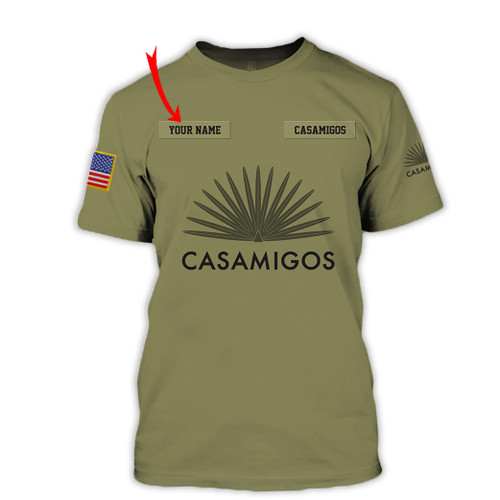 Custom Camogreen Casamigos T-shirt