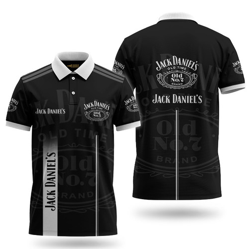 Jack Daniel's Triple Stripe Polo Shirt
