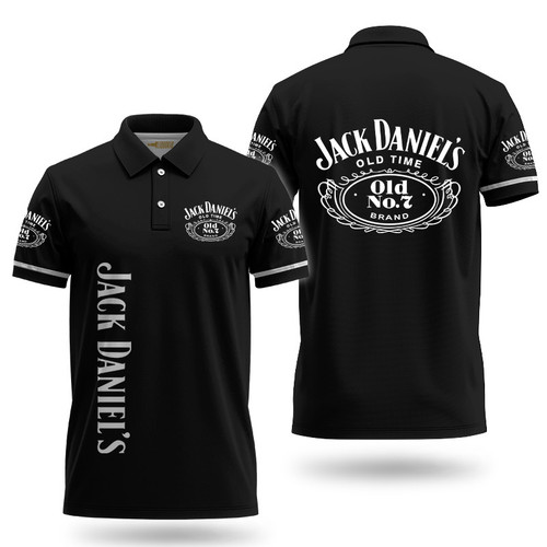 Jack Daniel's Black Basic Polo Shirt