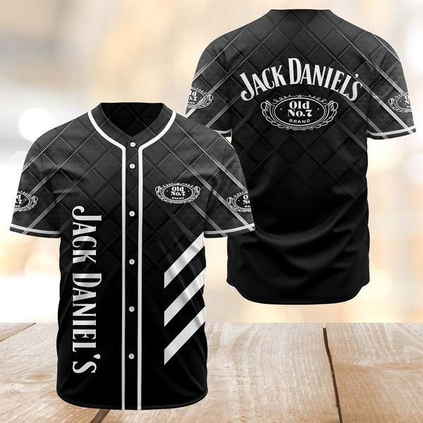 Basic Jack Daniel's Baseball Jersey