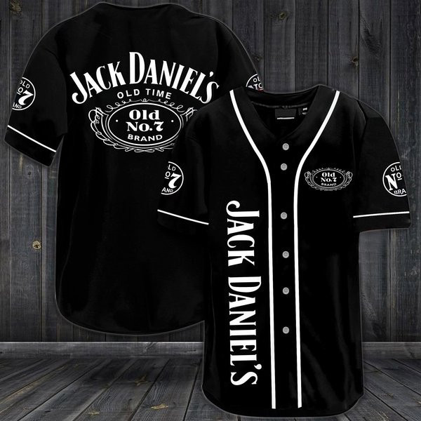 Classic Jack Daniel's Baseball Jersey