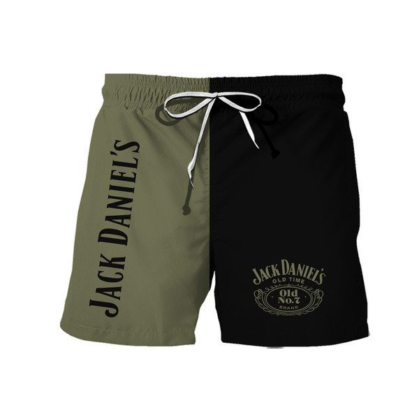 Basic Jack Daniels Hawaiian Shorts