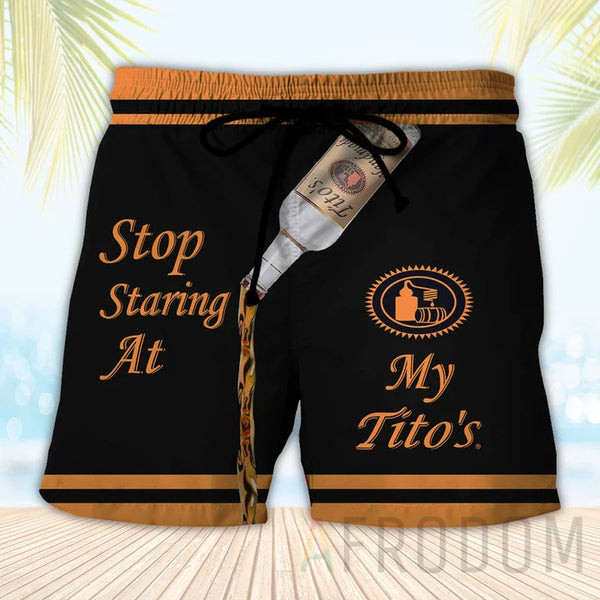 Summer Tito's Vodka Hawaii Shorts