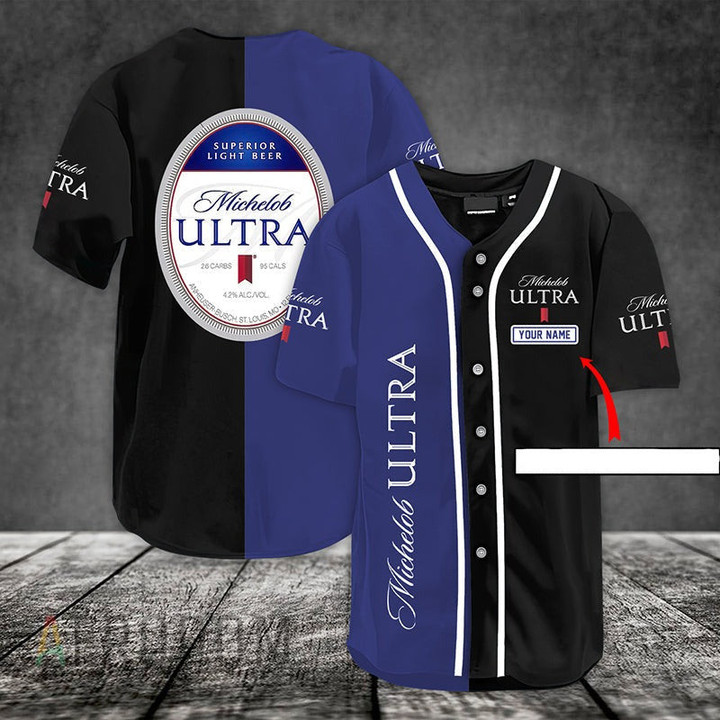 Customized Michelob Ultra Baseball Jersey
