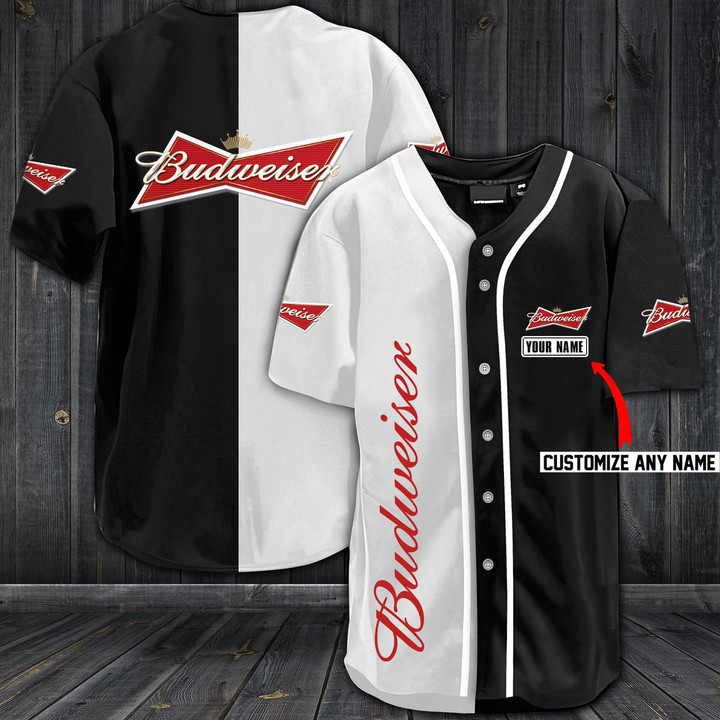 Personalized Budweiser King Of Beer Jersey Shirt