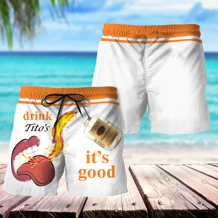 Drink Tito's It's Good Hawaii Shorts