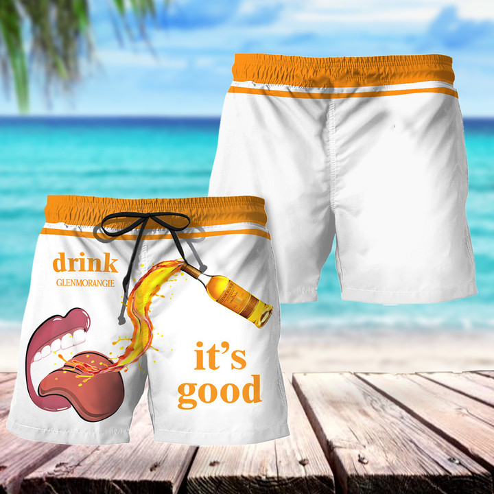 Drink Glenmorangie It's Good Hawaii Shorts