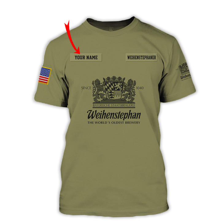 Personalized Camogreen Weihenstephan T-shirt