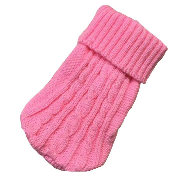 Dog Winter Clothes Knitted Pet Clothes For Small Medium Dogs