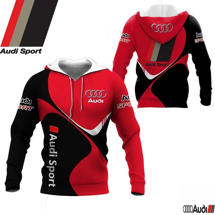 3D All Over Printed Audi Sport VTH-NH Shirts Ver 2 (Red) TU