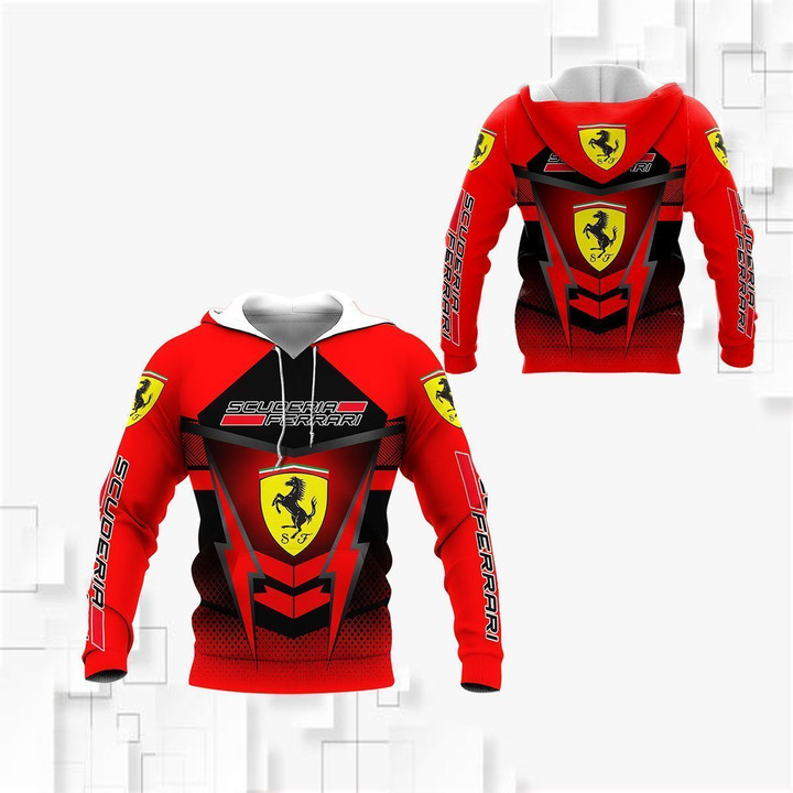 LIMITED EDITION 3D ALL OVER PRINTED FERRARI SHIRTS VER 5 DC - TU