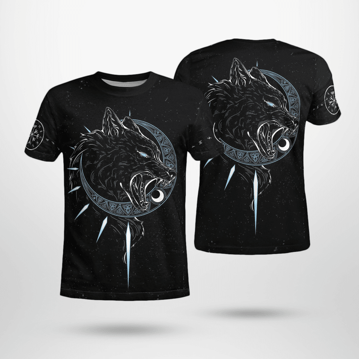 Viking Wolf - Viking T-Shirts All-Over-Print TU