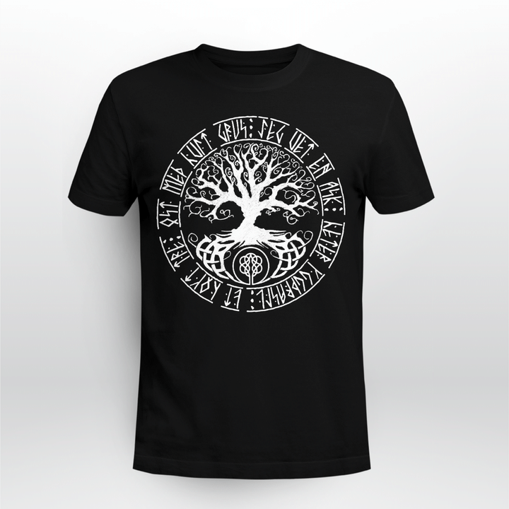Viking Gear : Yggdrasil - The Tree of Life in Norse Mythology - Viking T-shirt TU