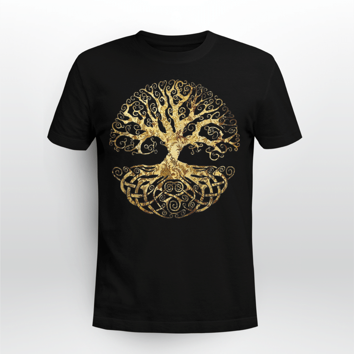 Viking Gear : Yggdrasil - The Tree of Life in Norse Mythology - Viking T-shirt TU