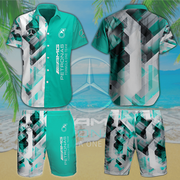 M-PET Hawaiian Shirt & Shorts - HOATT327 TU