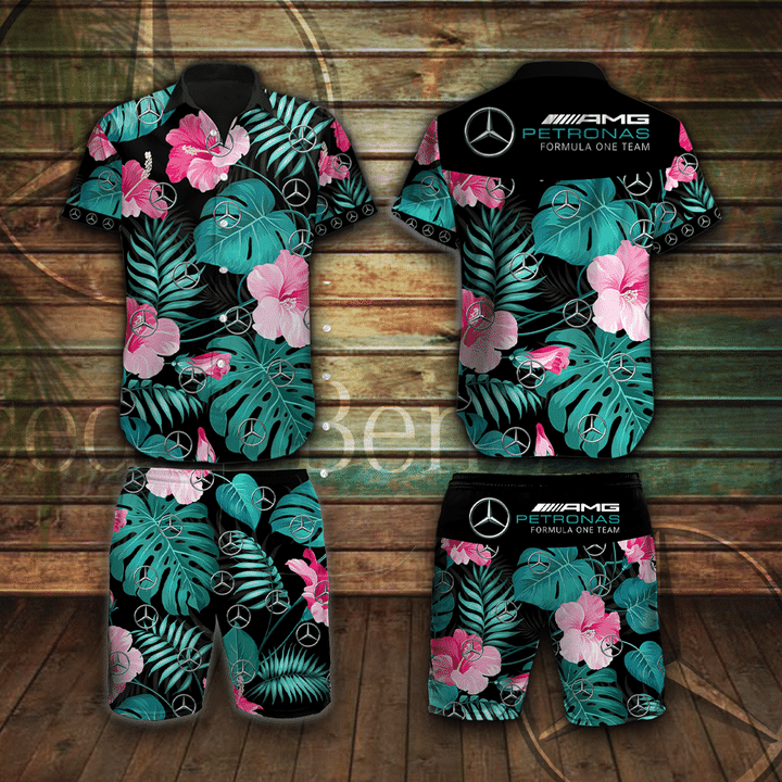 M-PET Hawaiian Shirt & Shorts - HOATT248 TU
